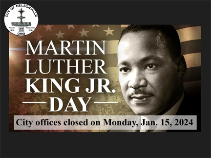 Banner featuring a picture of Martin Luther King, Jr.